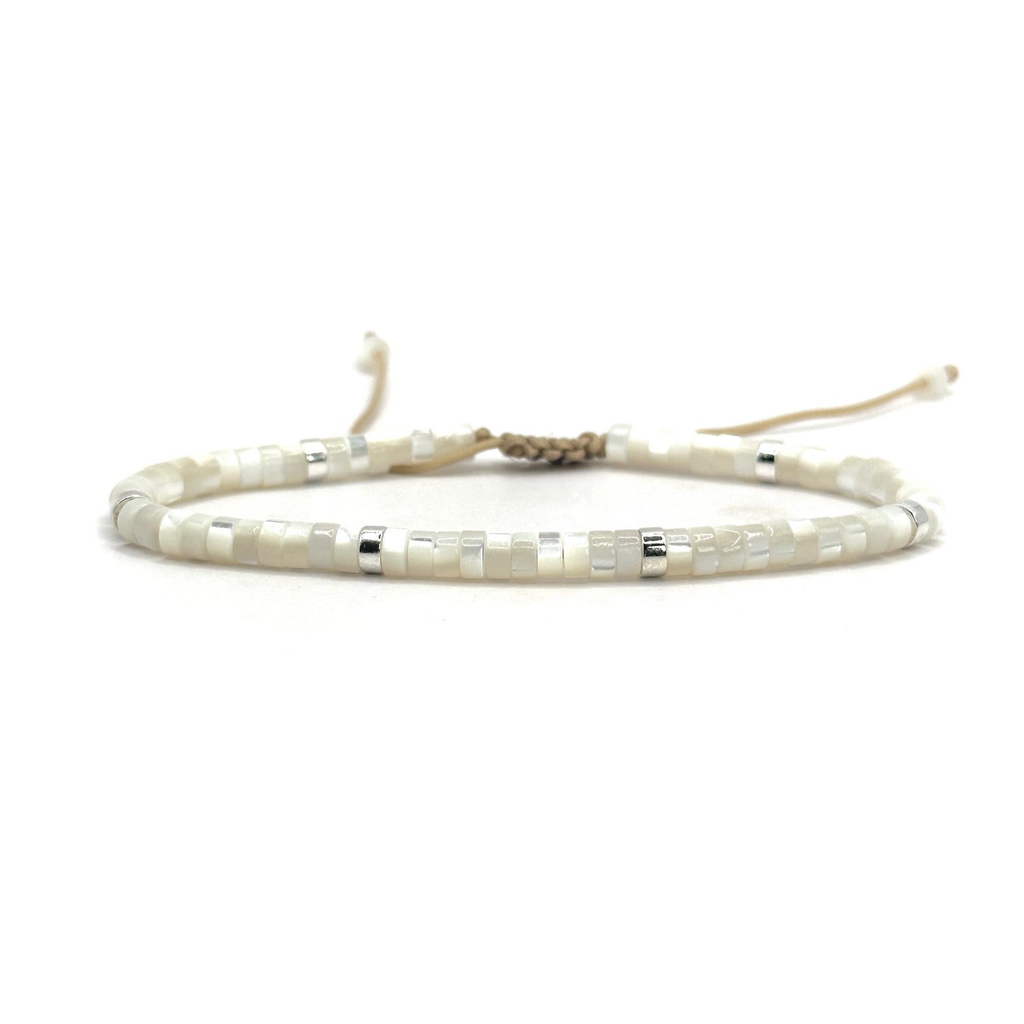 Pulsera ajustable - Concha Nácar (PAJCN007)