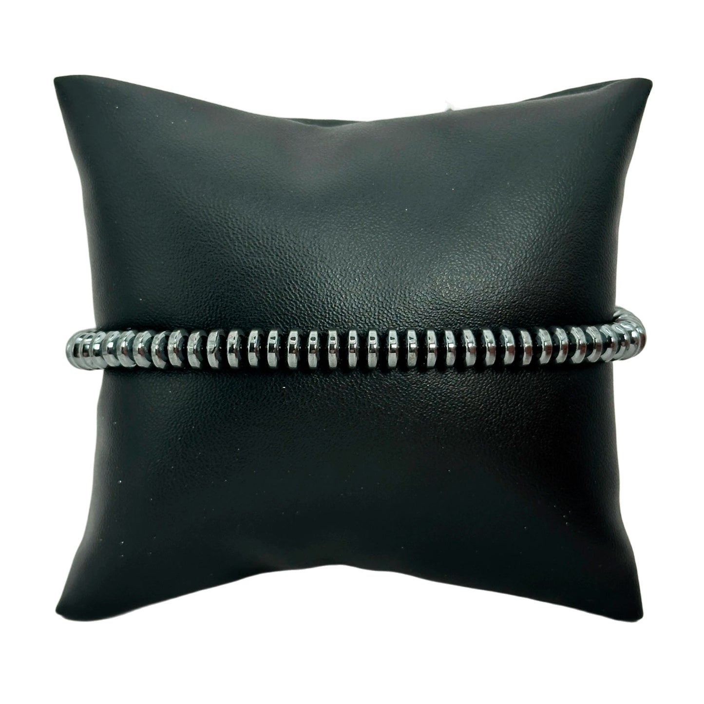 Pulsera elástica - Hematita (PCAB-099)