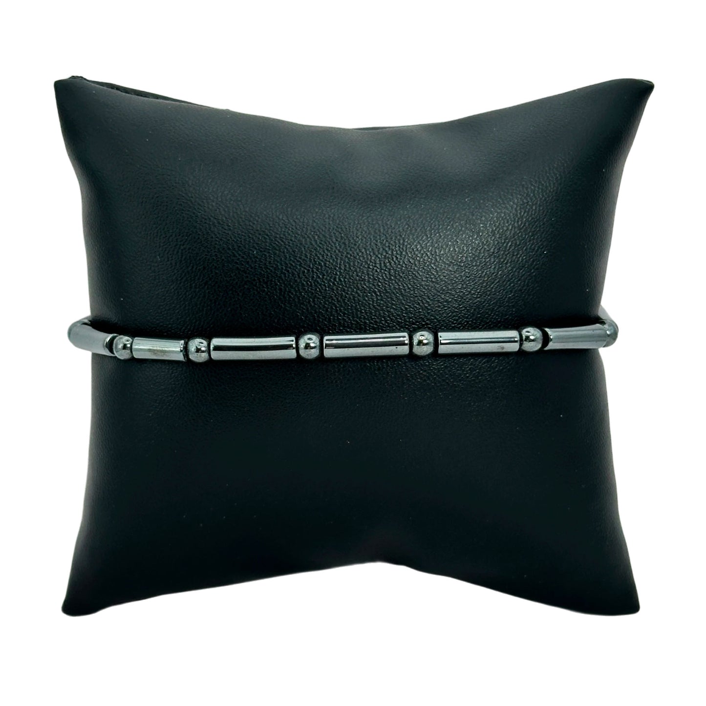 Pulsera hilo ajustable - Hematita (PCAB-104)