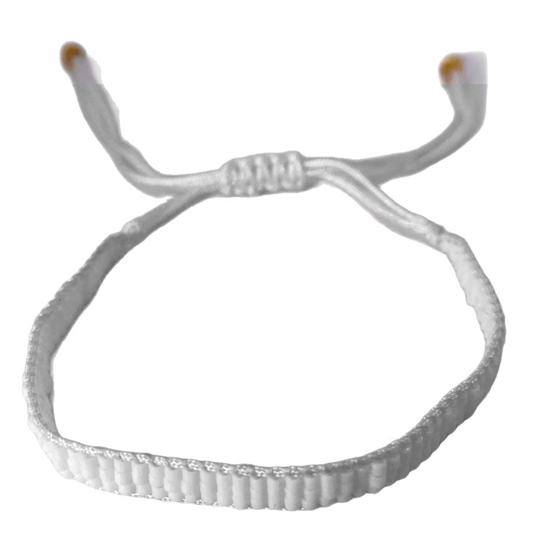 Pulsera Miyuki - 3 Líneas Azul Metal (PM3AM1011)