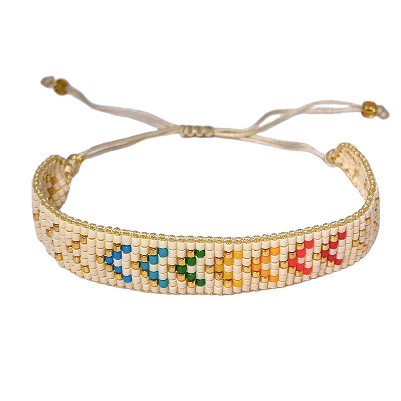 Pulsera Miyuki - Tribal Crema (PMTC1060)
