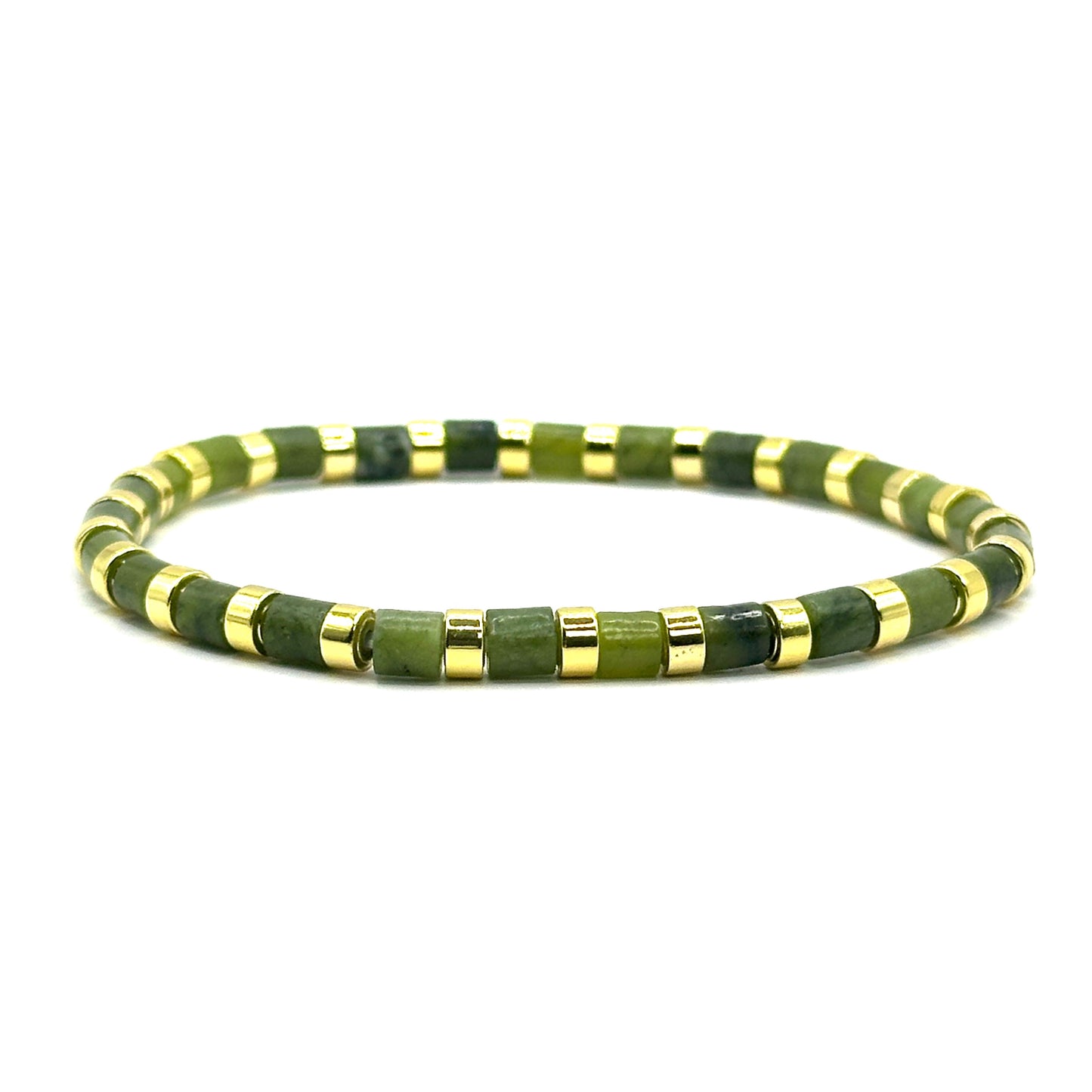 Pulsera elástica - Jade (PPNAT-019)