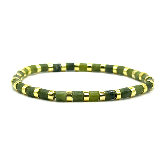 Pulsera elástica - Jade (PPNAT-019)