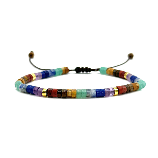 Pulsera ajustable - Piedra Chakra (PAJPC009)