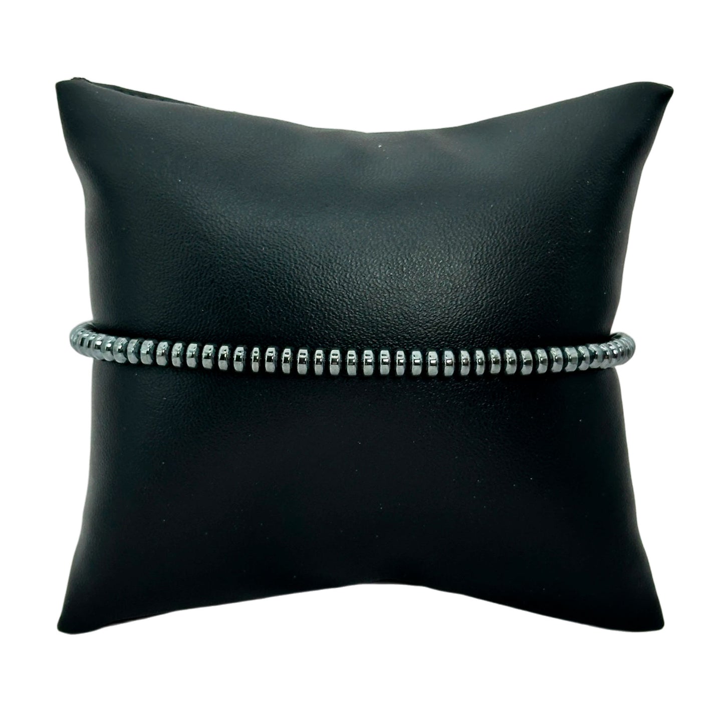 Pulsera elástico - Hematita (PCAB-085)