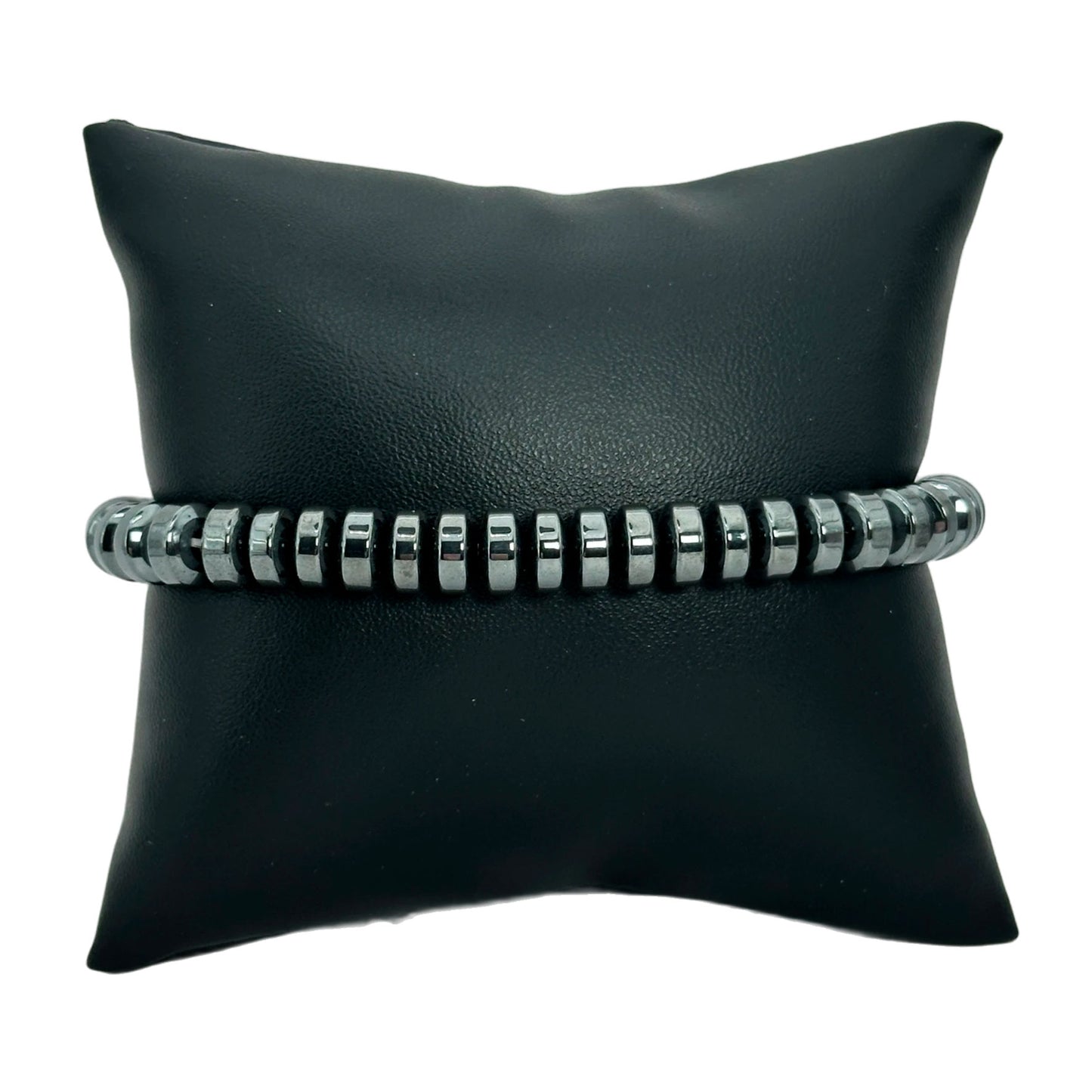 Pulsera elástico - Hematita (PCAB-088)