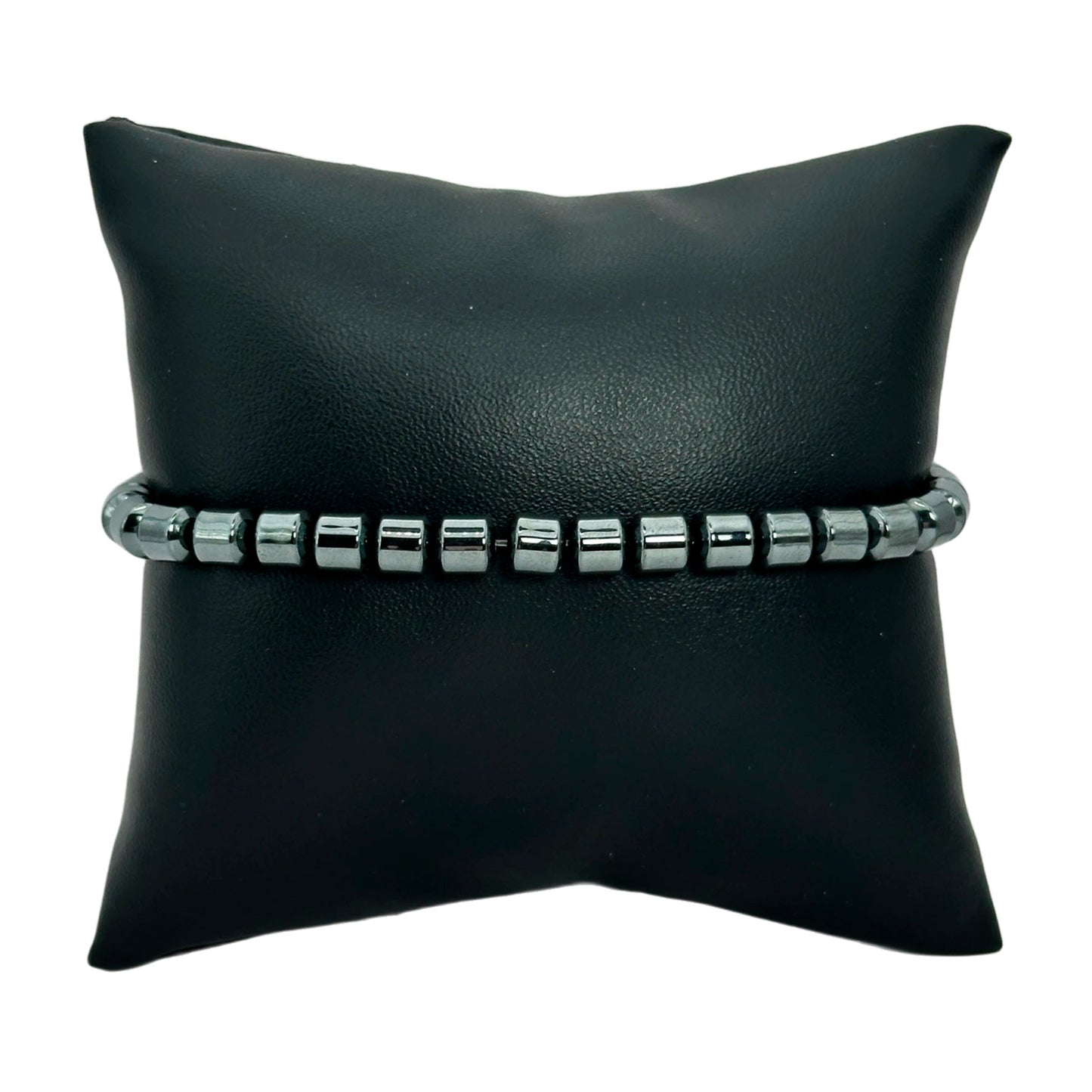 Pulsera elástico - Hematita (MPCAB-090)