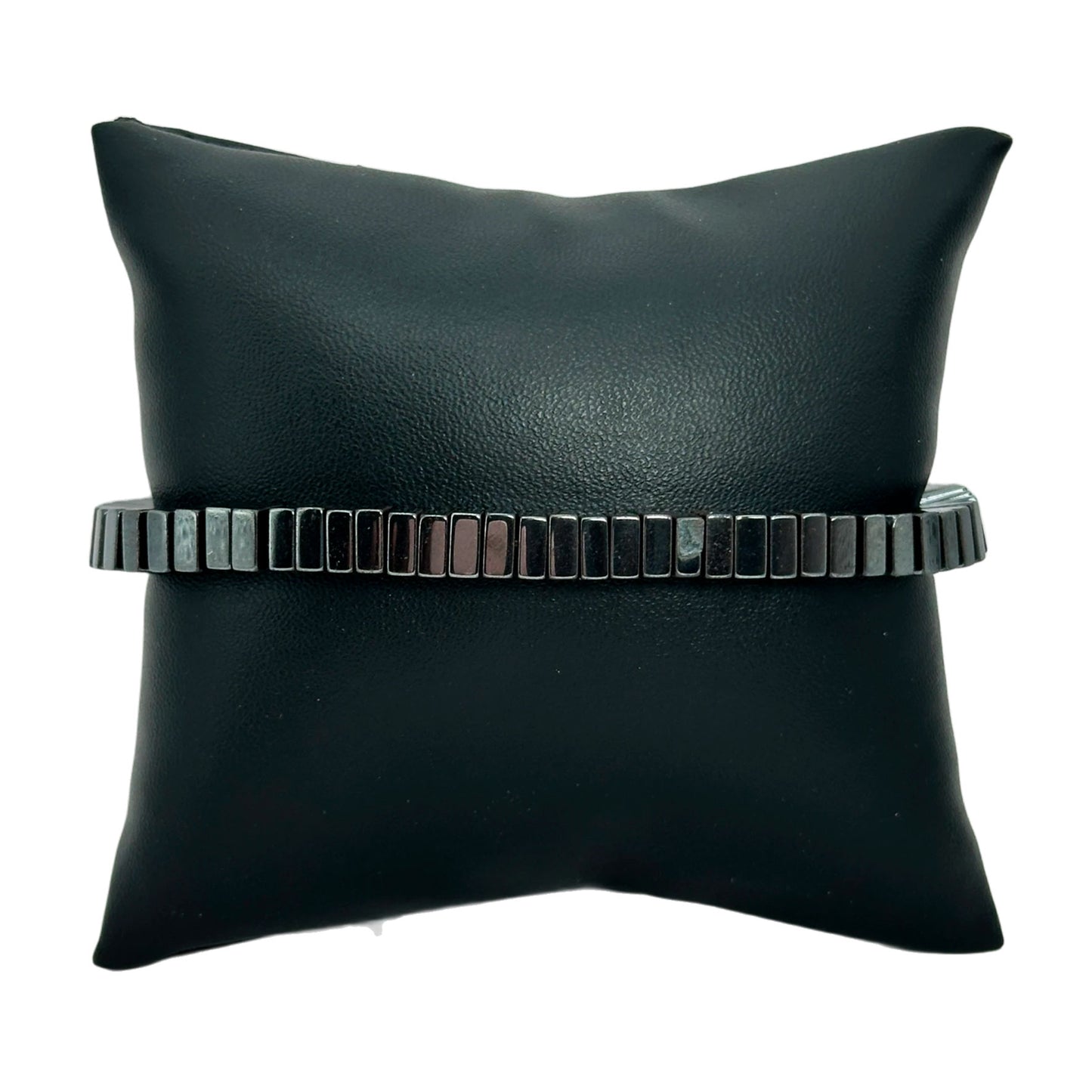 Pulsera elástica - Hematita (PCAB-091)