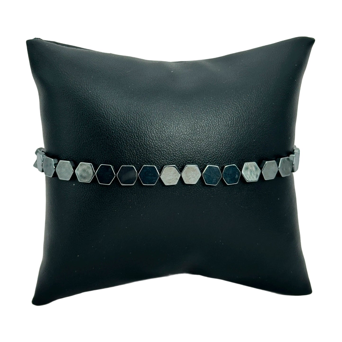 Pulsera hilo ajustable - Hematita (PCAB-101)