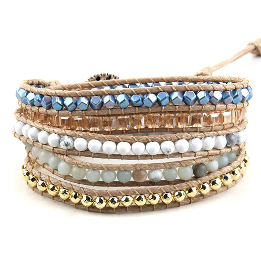 Pulsera Enrrollable Piedra - Jade (PEJA1130)
