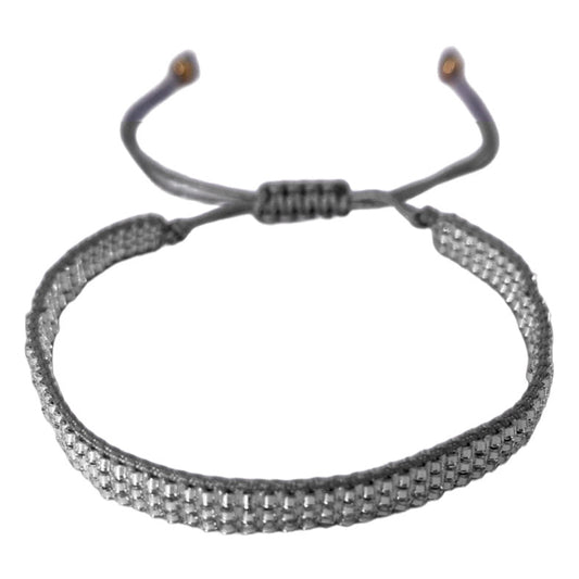 Pulsera Miyuki - 3 Líneas Plata (PM3PL1013)