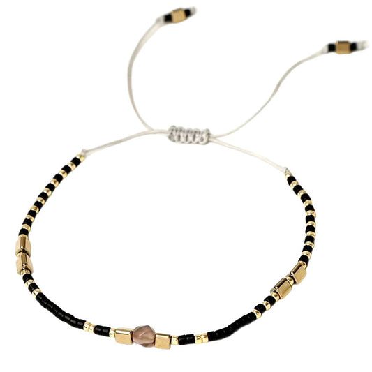 Pulsera Miyuki - Piedra Cuarzo (PMPC1030)