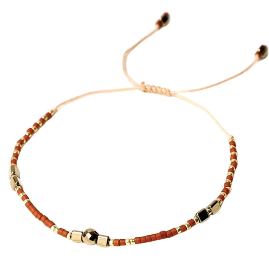 Pulsera Miyuki - Piedra Hematita (PMPHE1032)