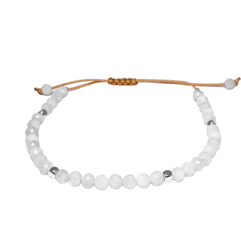 Pulsera Piedra - Cuarzo Lechoso (PPCL1052)