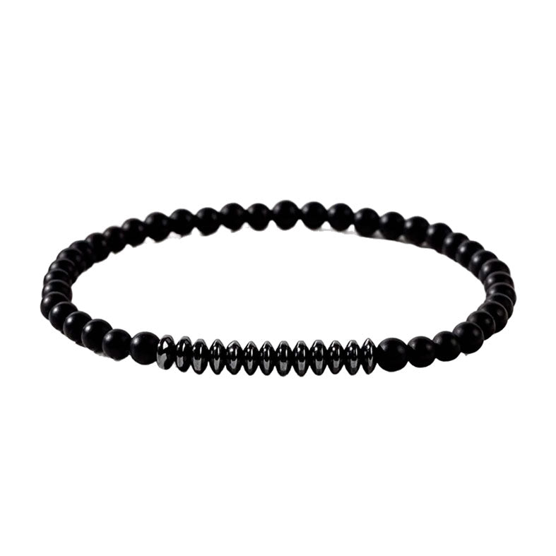 Pulsera Hom Elastico - Hematita (PUHMELHE6001)