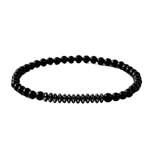 Pulsera Hom Elastico - Hematita (PUHMELHE6001)
